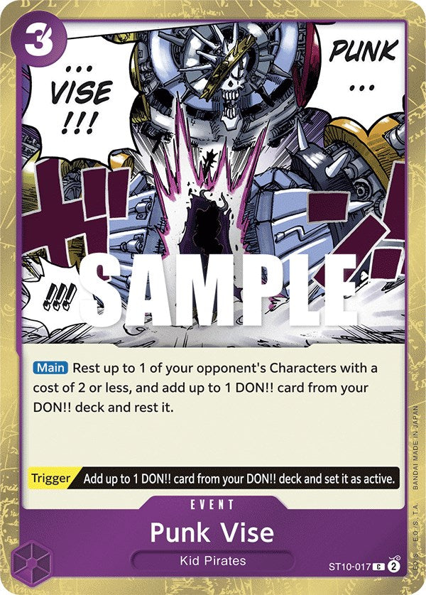 Punk Vise [Ultimate Deck - The Three Captains] | A1Comics