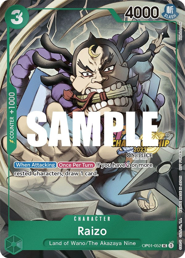 Raizo (CS 2023 Event Pack) [One Piece Promotion Cards] | A1Comics