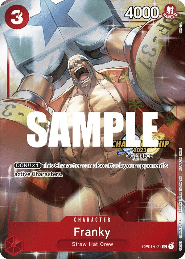 Franky (CS 2023 Celebration Pack) [One Piece Promotion Cards] | A1Comics