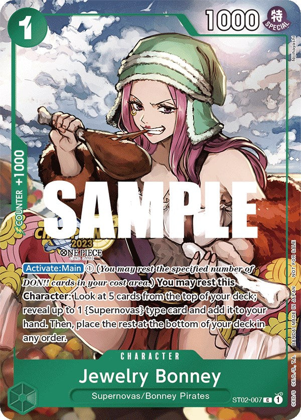 Jewelry Bonney (CS 2023 Celebration Pack) [One Piece Promotion Cards] | A1Comics