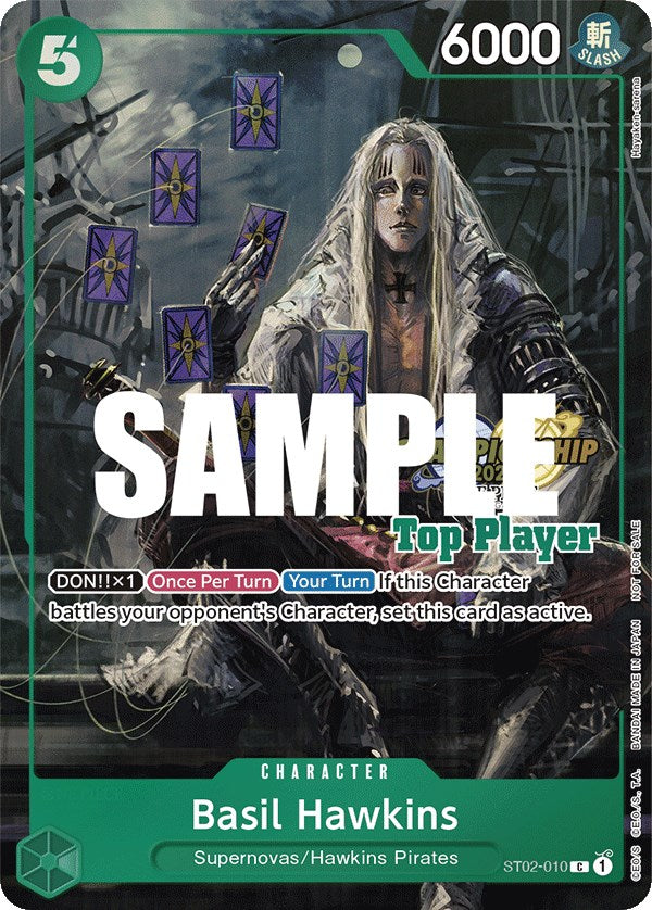 Basil Hawkins (CS 2023 Top Players Pack) [One Piece Promotion Cards] | A1Comics