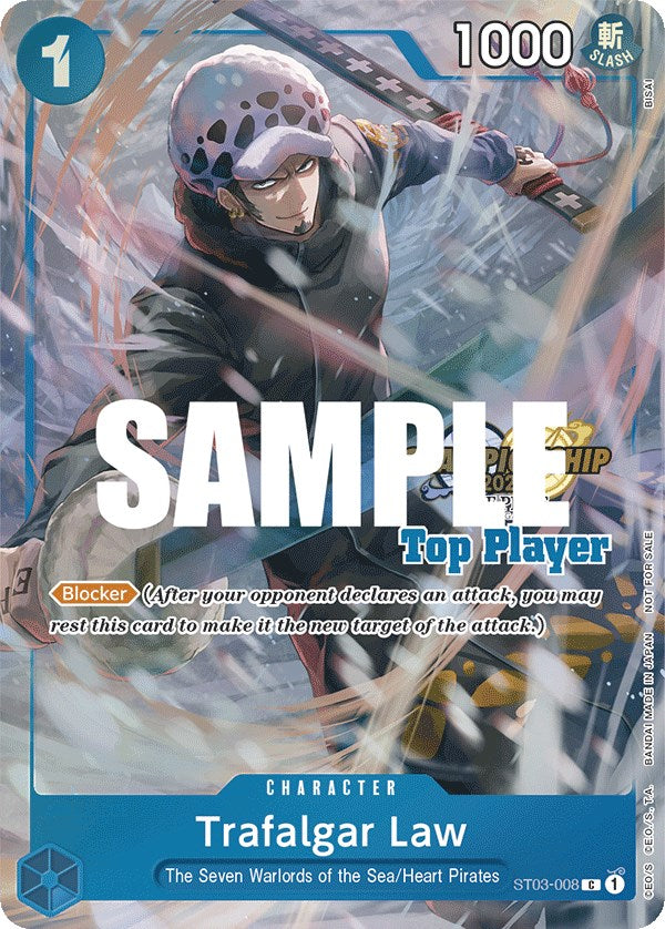 Trafalgar Law (CS 2023 Top Players Pack) [One Piece Promotion Cards] | A1Comics