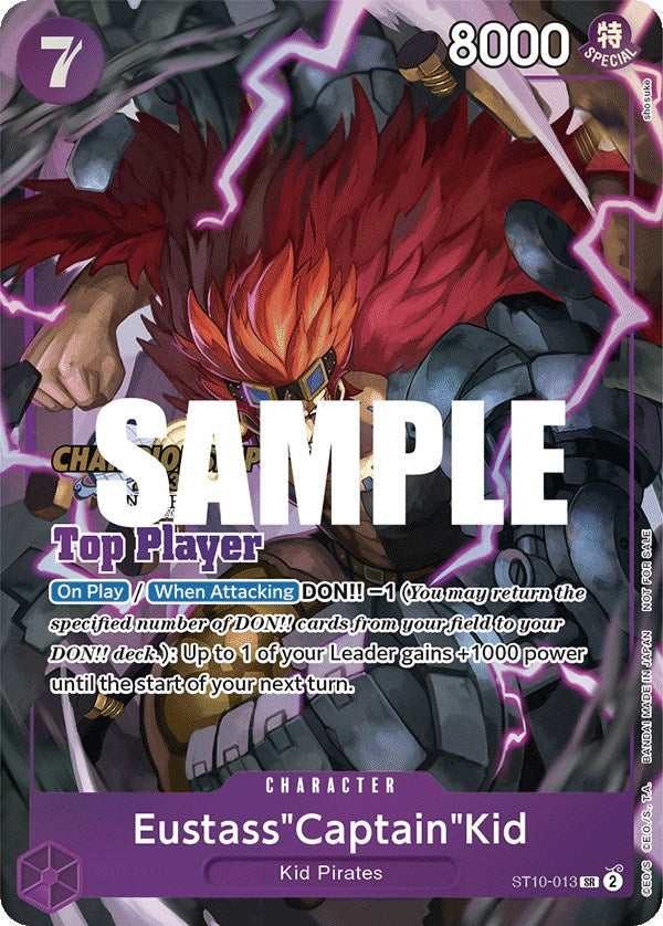 Eustass"Captain"Kid (CS 2023 Top Players Pack) [One Piece Promotion Cards] | A1Comics