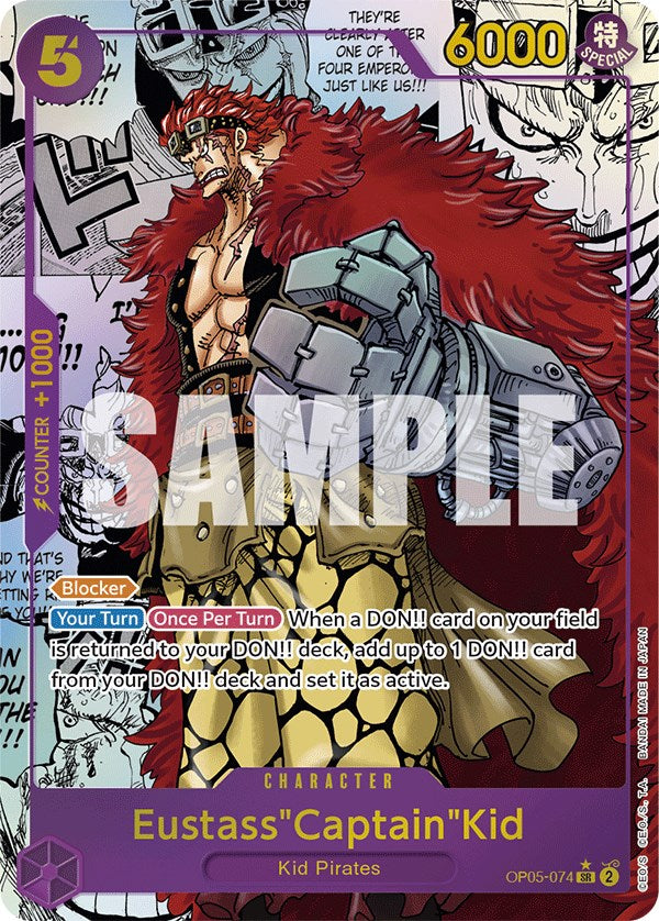 Eustass"Captain"Kid (Alternate Art)(Manga) [Awakening of the New Era] | A1Comics