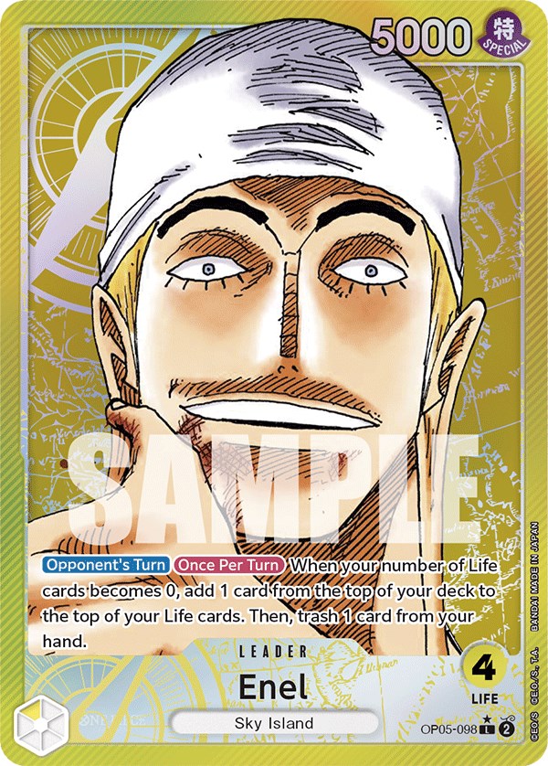 Enel (Alternate Art) [Awakening of the New Era] | A1Comics