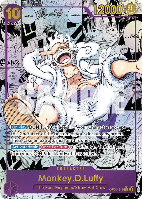 Monkey.D.Luffy (Alternate Art)(Manga) [Awakening of the New Era] | A1Comics