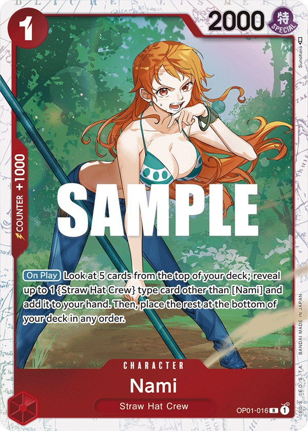 Nami (OP01-016) (Ultra Deck: The Three Captains) [One Piece Promotion Cards] | A1Comics