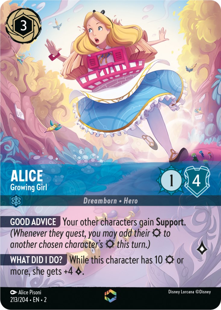 Alice - Growing Girl (Enchanted) (213/204) [Rise of the Floodborn] | A1Comics