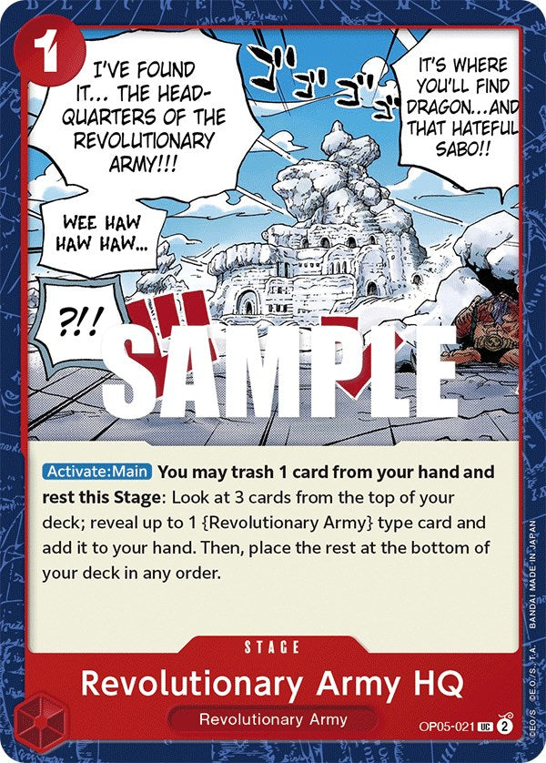 Revolutionary Army HQ [Awakening of the New Era] | A1Comics