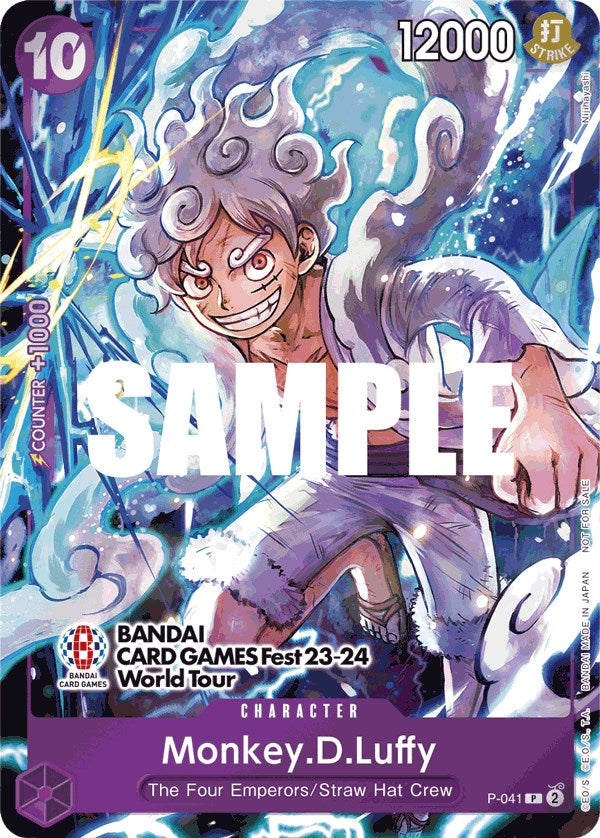 Monkey.D.Luffy (BANDAI CARD GAMES Fest 23-24 World Tour) [One Piece Promotion Cards] | A1Comics