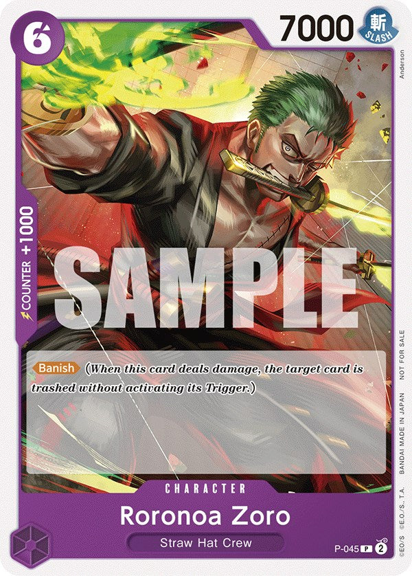 Roronoa Zoro (OP-06 Pre-Release Tournament) [Participant] [One Piece Promotion Cards] | A1Comics