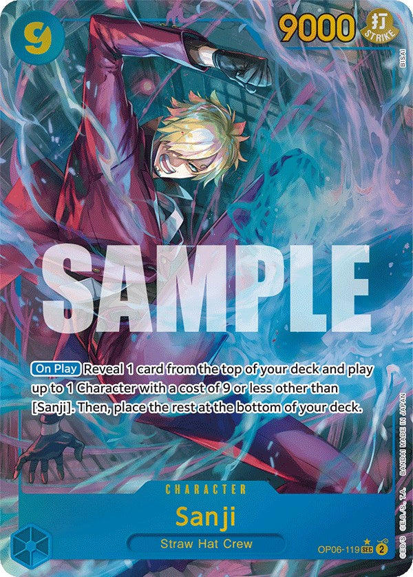 Sanji (Alternate Art) [Wings of the Captain] | A1Comics