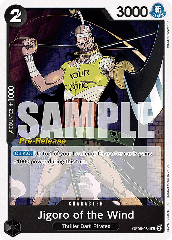 Jigoro of the Wind [Wings of the Captain Pre-Release Cards] | A1Comics