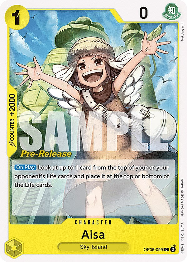 Aisa [Wings of the Captain Pre-Release Cards] | A1Comics