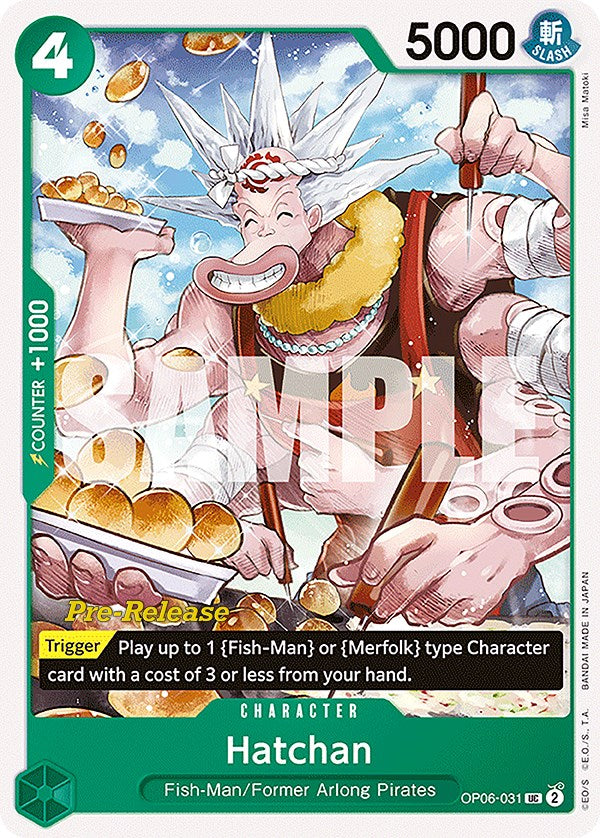 Hatchan [Wings of the Captain Pre-Release Cards] | A1Comics