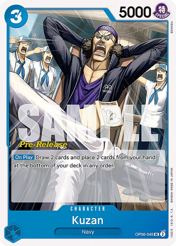 Kuzan [Wings of the Captain Pre-Release Cards] | A1Comics