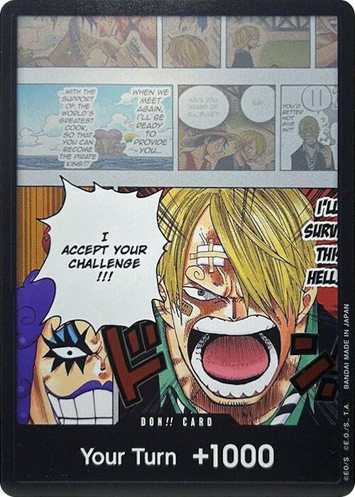 DON!! Card (Ivankov & Sanji) (Double Pack Set Vol. 3) [Wings of the Captain] | A1Comics