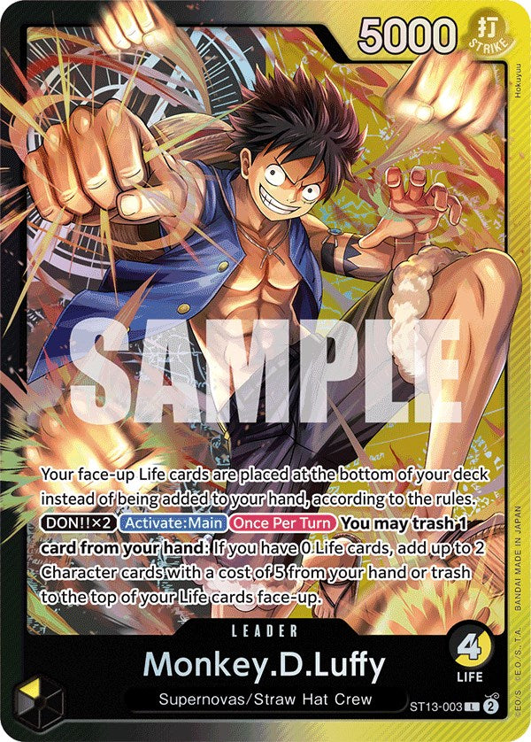 Monkey.D.Luffy [Ultra Deck: The Three Brothers] | A1Comics