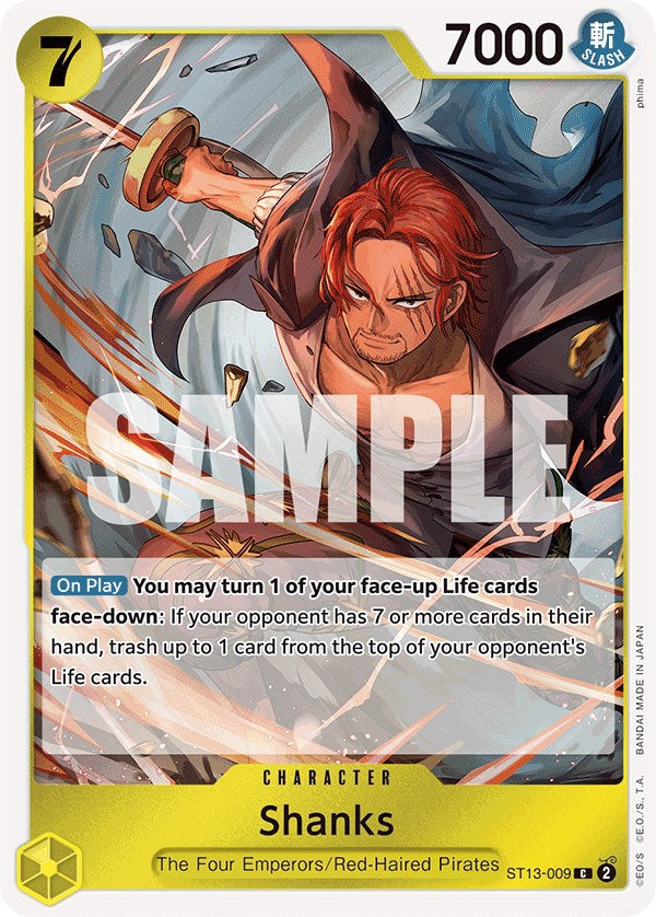 Shanks [Ultra Deck: The Three Brothers] | A1Comics