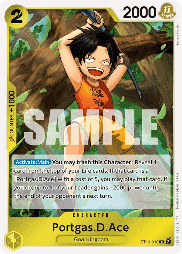 Portgas.D.Ace [Ultra Deck: The Three Brothers] | A1Comics