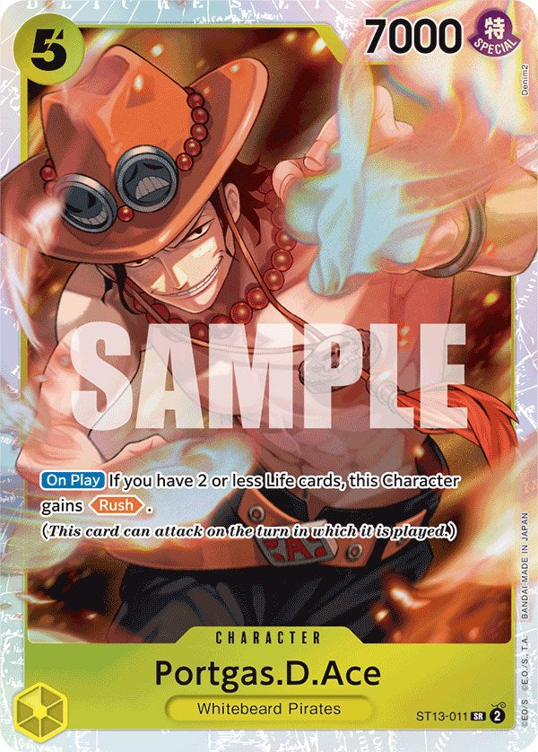 Portgas.D.Ace [Ultra Deck: The Three Brothers] | A1Comics