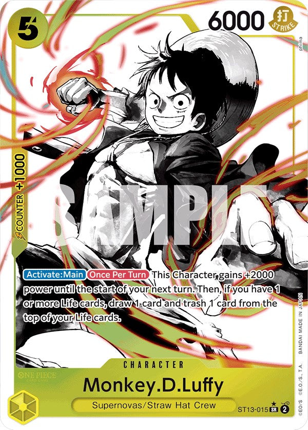 Monkey.D.Luffy (Parallel) [Ultra Deck: The Three Brothers] | A1Comics