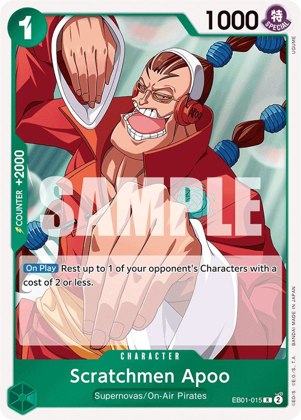 Scratchmen Apoo [Extra Booster: Memorial Collection] | A1Comics