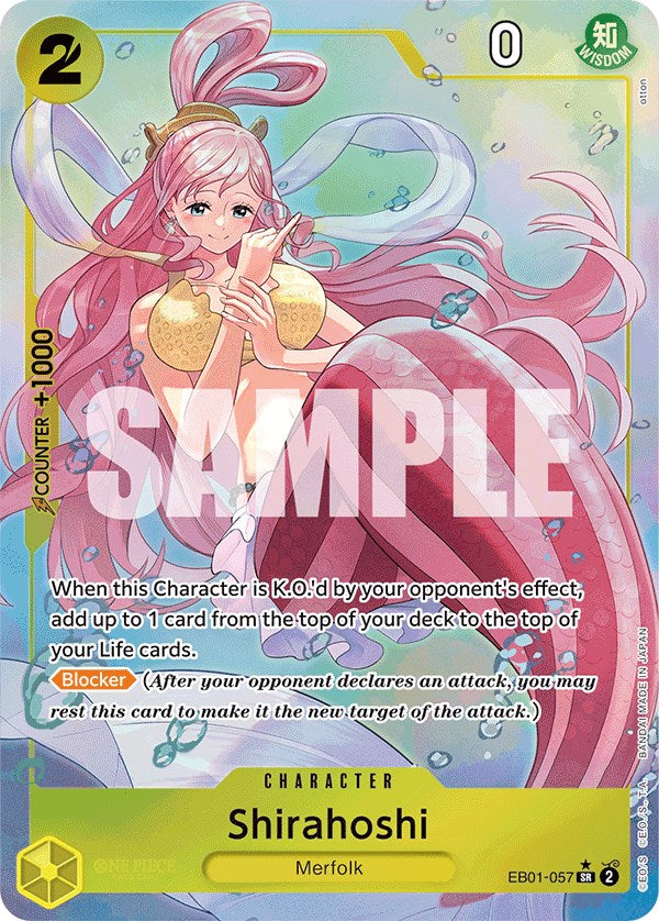 Shirahoshi (Alternate Art) [Extra Booster: Memorial Collection] | A1Comics