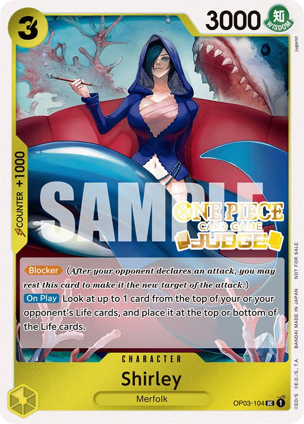 Shirley (Judge Pack Vol. 3) [One Piece Promotion Cards] | A1Comics