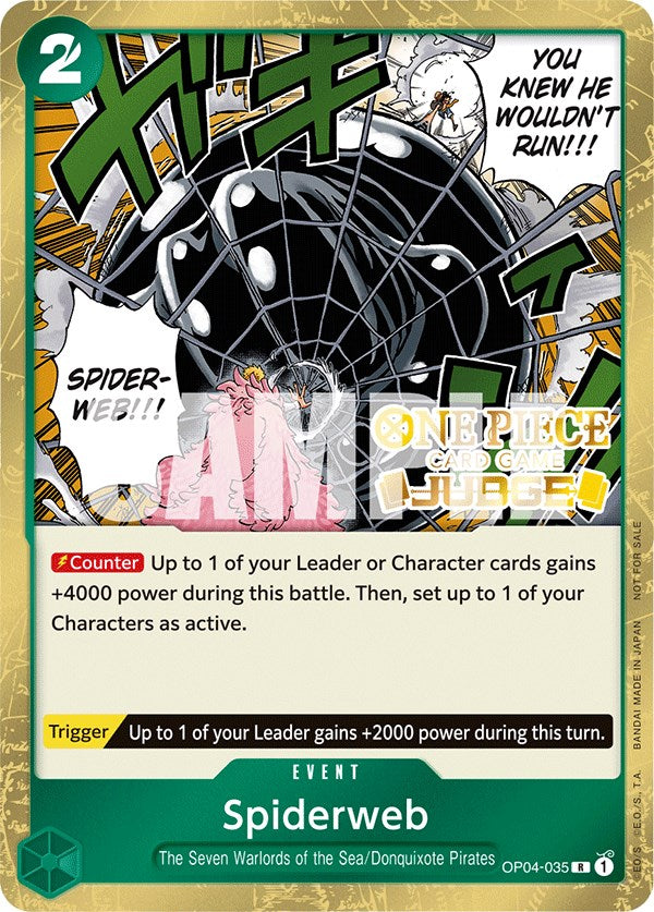 Spiderweb (Judge Pack Vol. 3) [One Piece Promotion Cards] | A1Comics