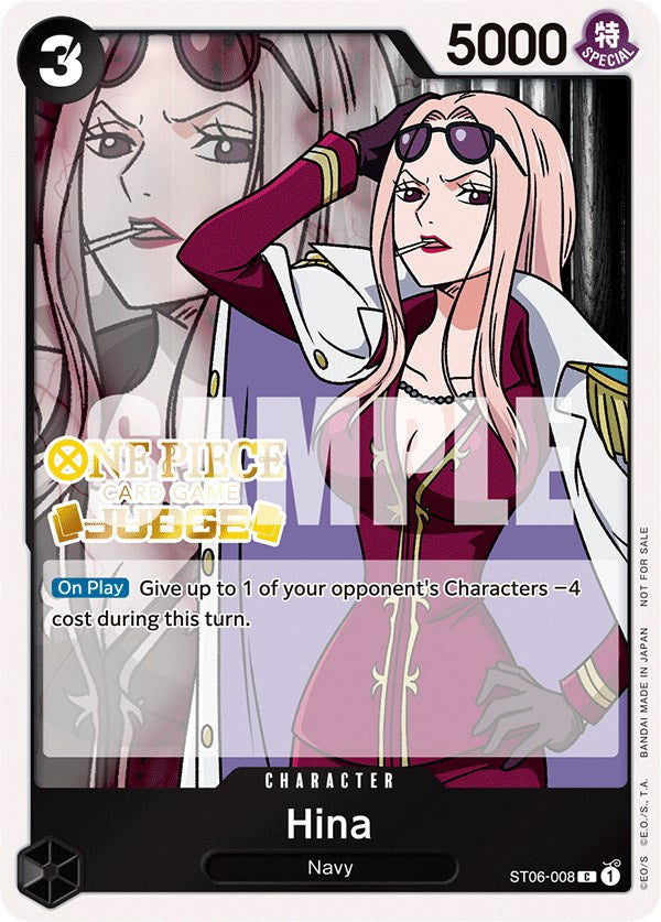 Hina (Judge Pack Vol. 3) [One Piece Promotion Cards] | A1Comics