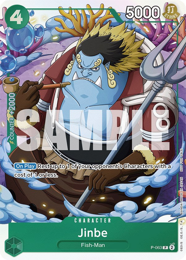 Jinbe (Event Pack Vol. 4) [One Piece Promotion Cards] | A1Comics