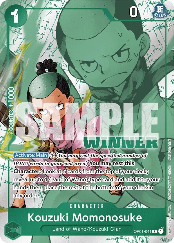 Kouzuki Momonosuke (Winner Pack Vol. 7) [One Piece Promotion Cards] | A1Comics