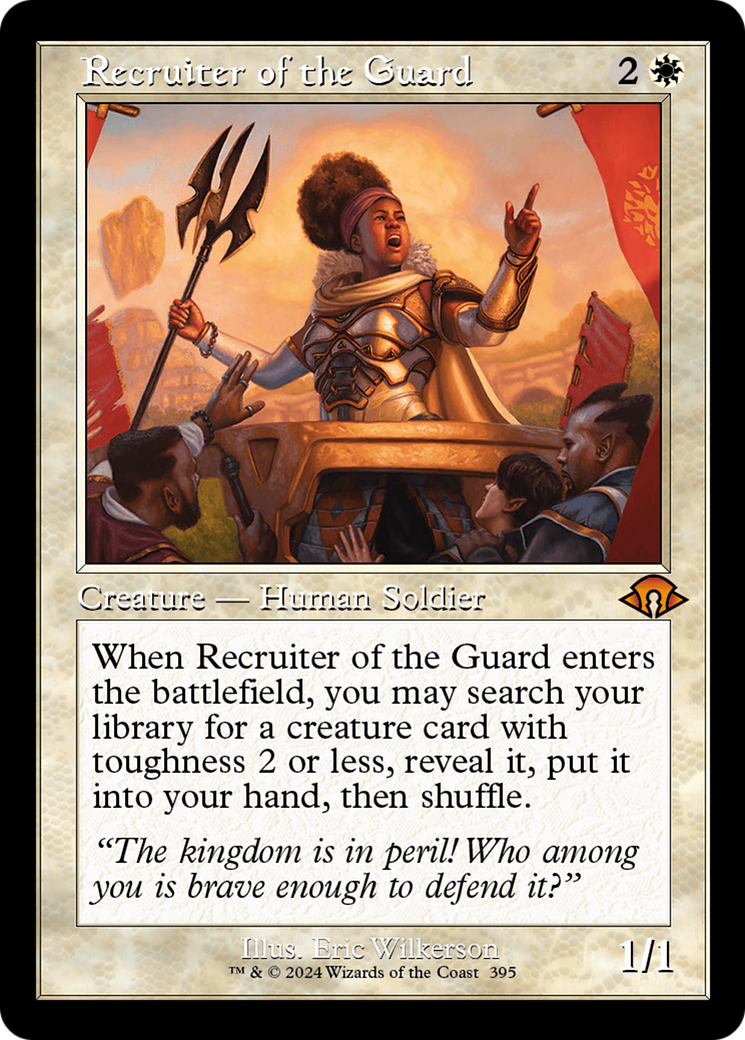 Recruiter of the Guard (Retro) [Modern Horizons 3] | A1Comics