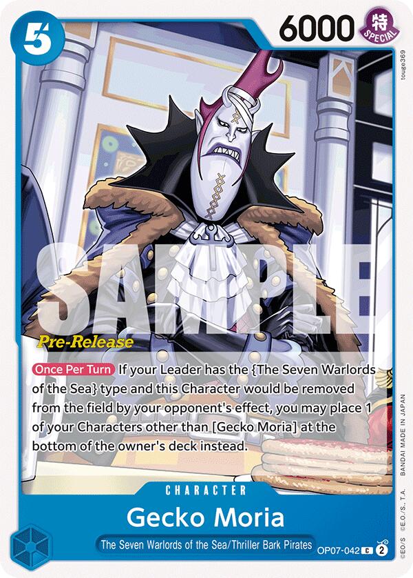 Gecko Moria [500 Years in the Future Pre-Release Cards] | A1Comics