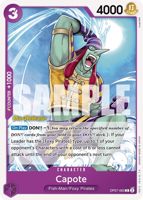 Capote [500 Years in the Future Pre-Release Cards] | A1Comics