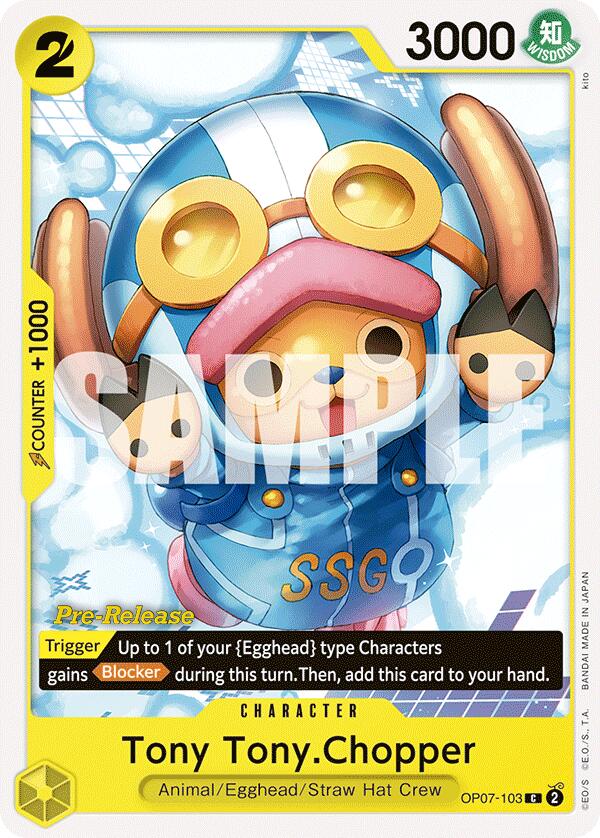 Tony Tony.Chopper [500 Years in the Future Pre-Release Cards] | A1Comics