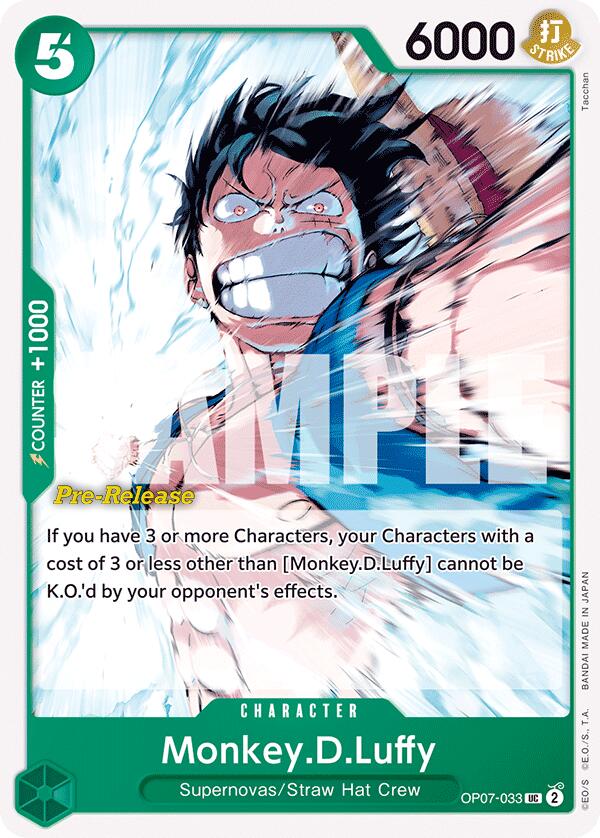 Monkey.D.Luffy [500 Years in the Future Pre-Release Cards] | A1Comics