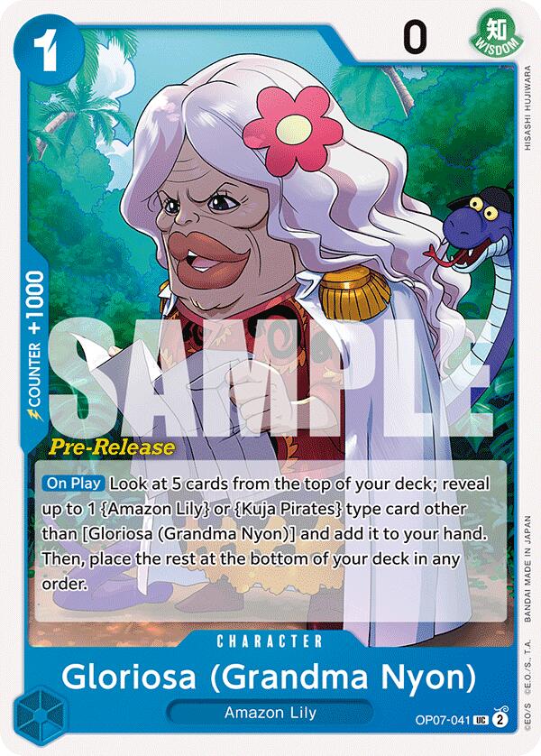 Gloriosa (Grandma Nyon) [500 Years in the Future Pre-Release Cards] | A1Comics