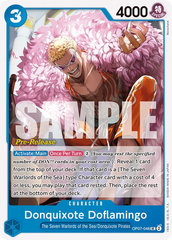 Donquixote Doflamingo [500 Years in the Future Pre-Release Cards] | A1Comics