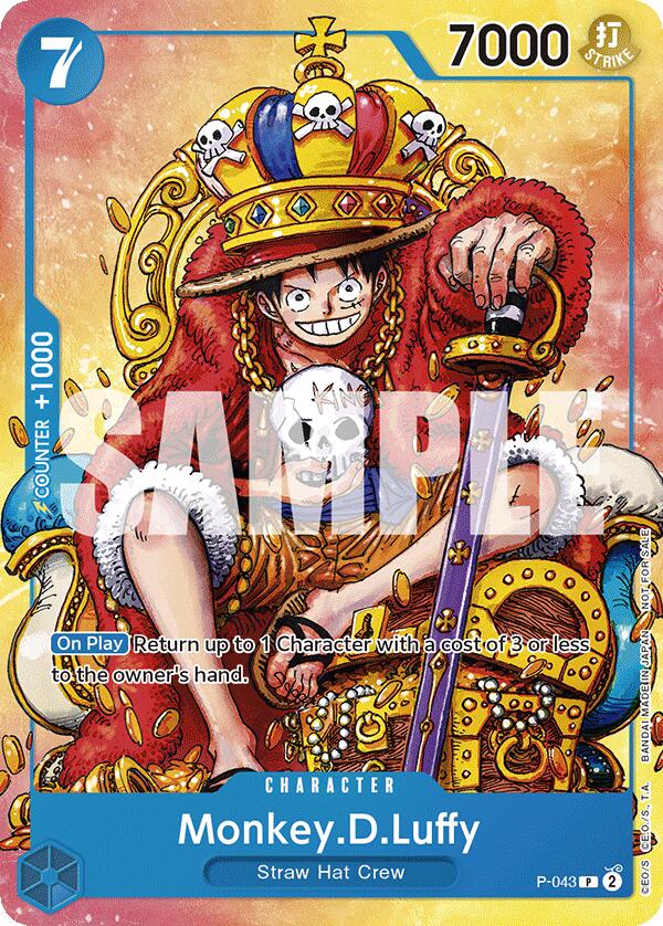 Monkey.D.Luffy (Convention Promo 2024) [One Piece Promotion Cards] | A1Comics