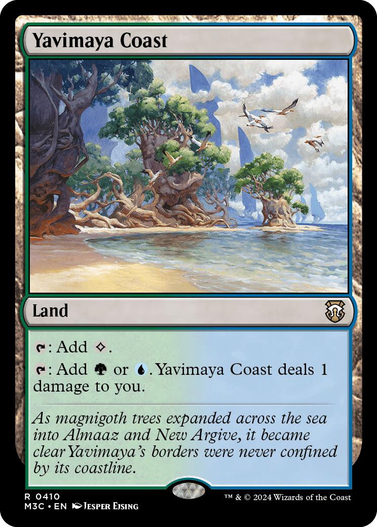 Yavimaya Coast [Modern Horizons 3 Commander] | A1Comics