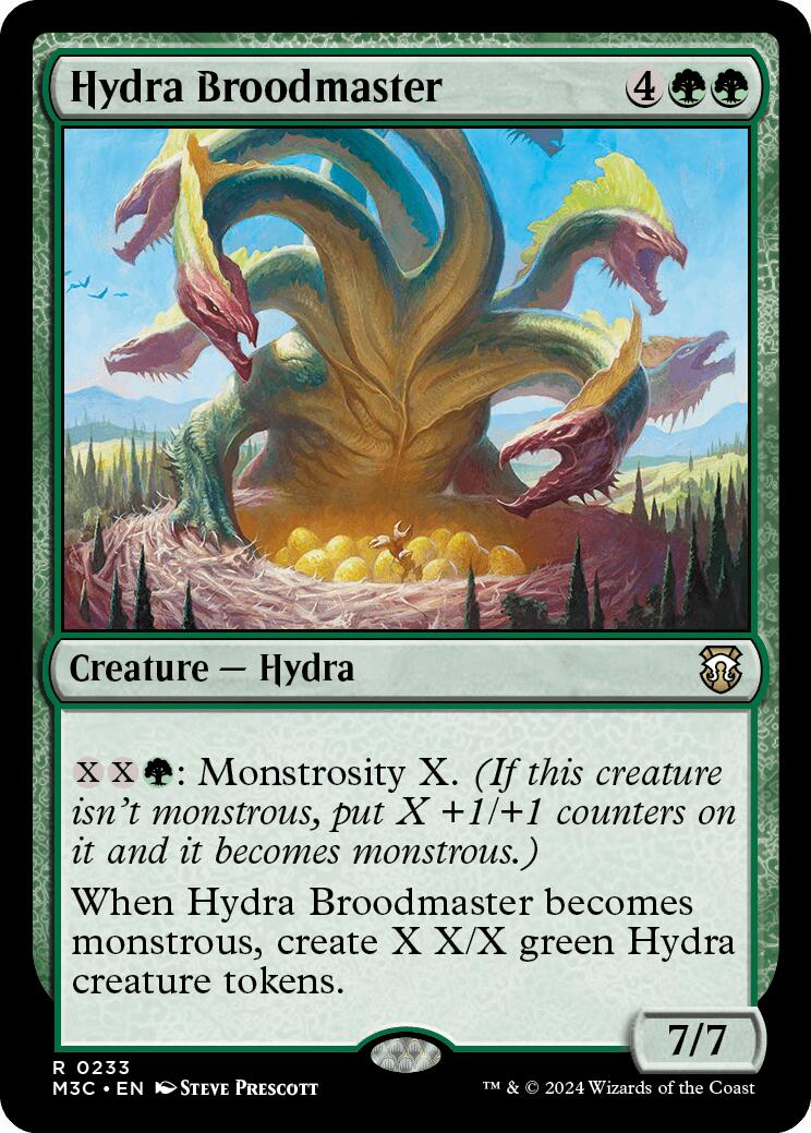 Hydra Broodmaster [Modern Horizons 3 Commander] | A1Comics