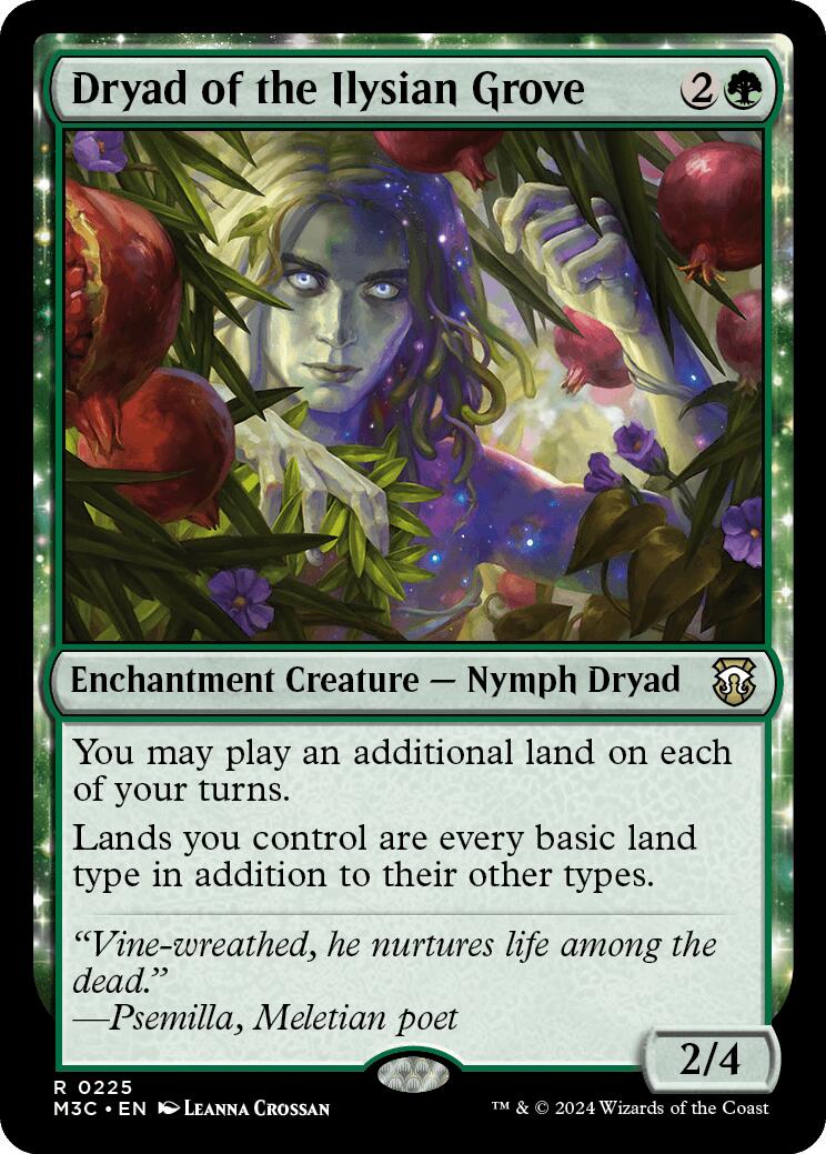 Dryad of the Ilysian Grove [Modern Horizons 3 Commander] | A1Comics