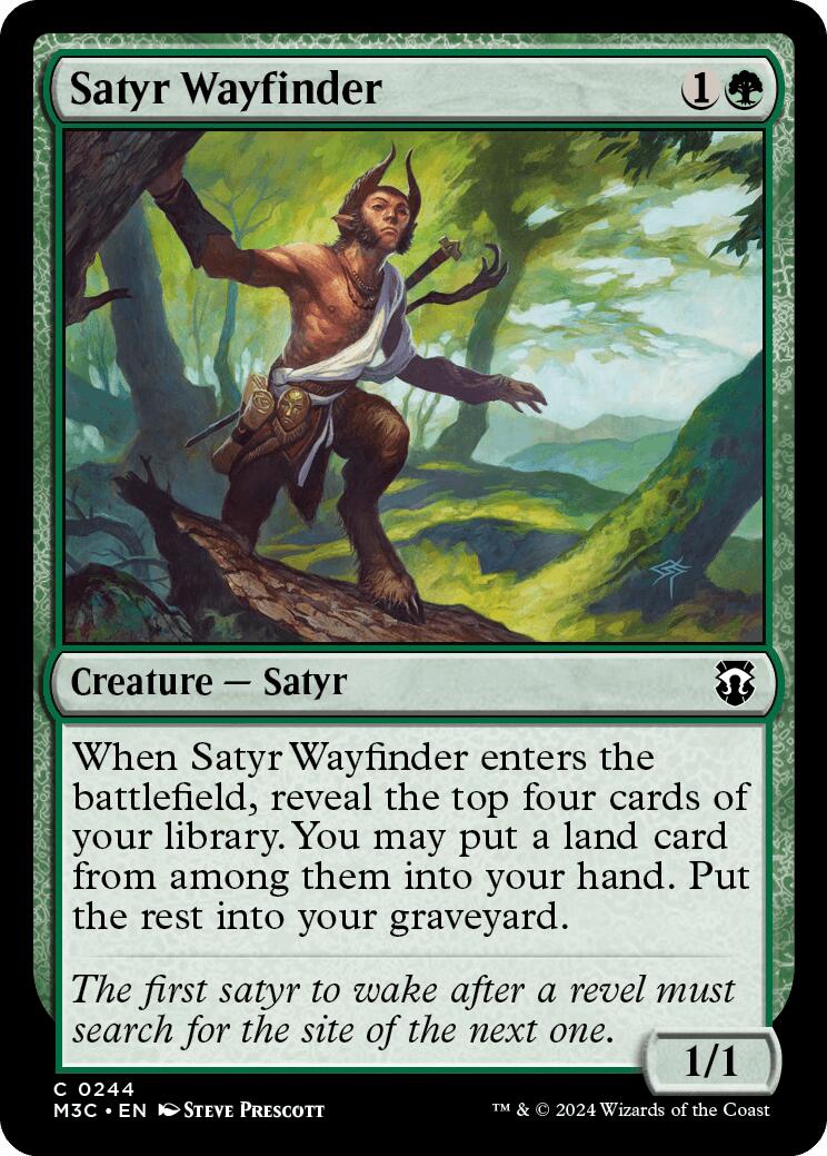 Satyr Wayfinder [Modern Horizons 3 Commander] | A1Comics