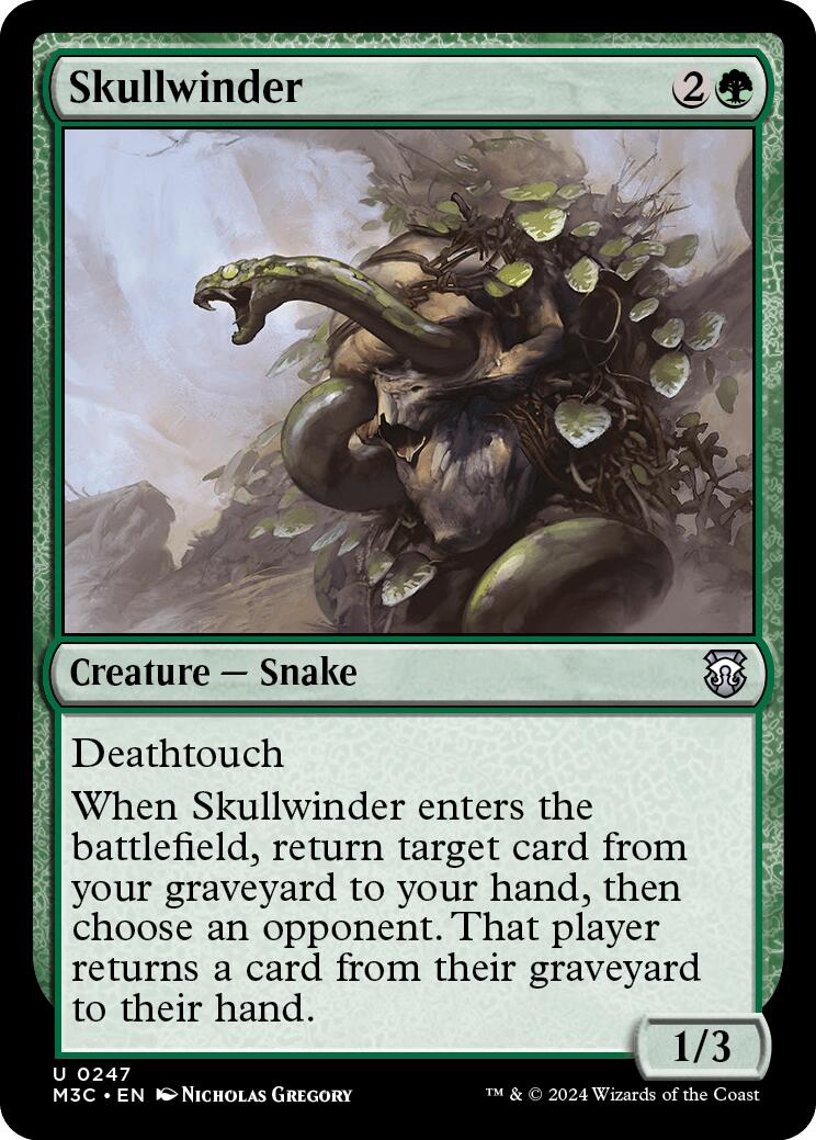 Skullwinder [Modern Horizons 3 Commander] | A1Comics