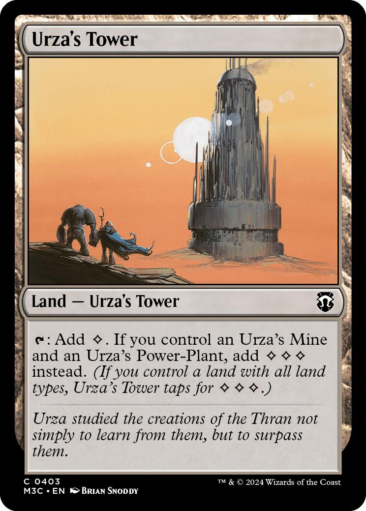 Urza's Tower [Modern Horizons 3 Commander] | A1Comics