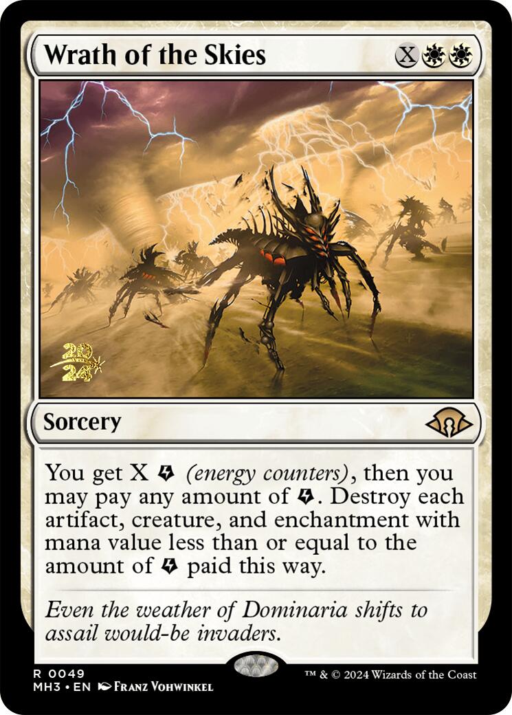 Wrath of the Skies [Modern Horizons 3 Prerelease Promos] | A1Comics