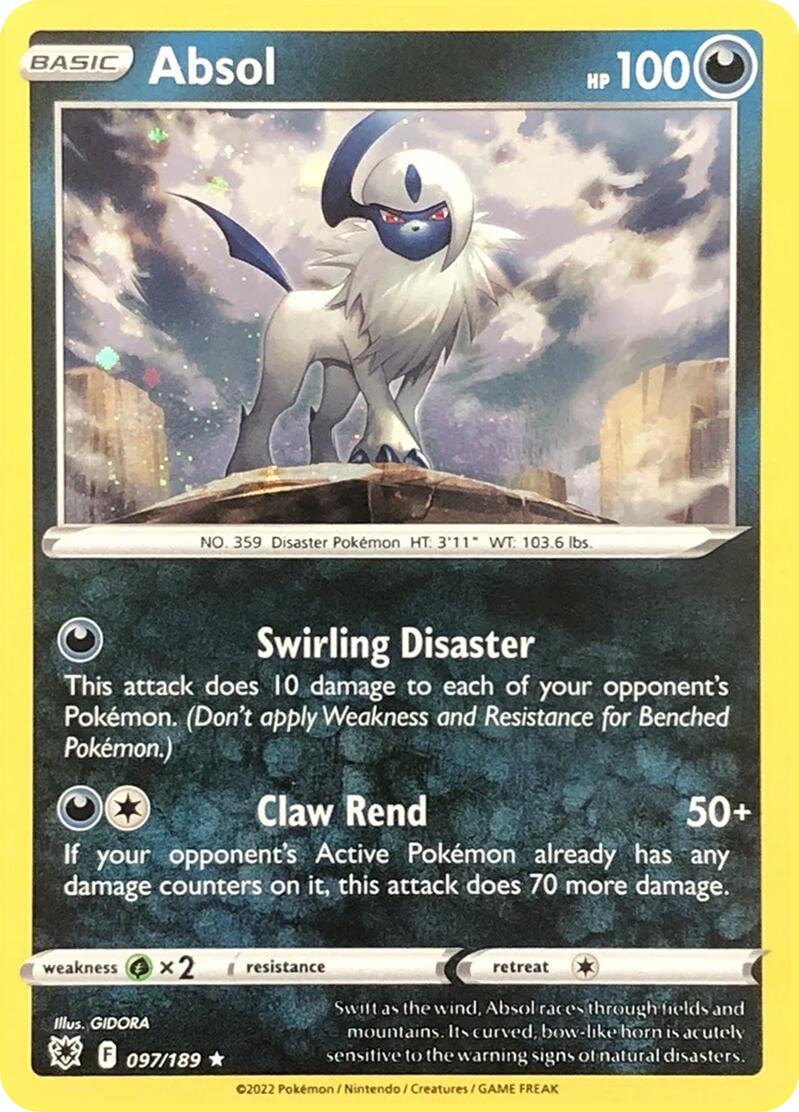 Absol (097/189) (Cosmos Holo) [Miscellaneous Cards] | A1Comics