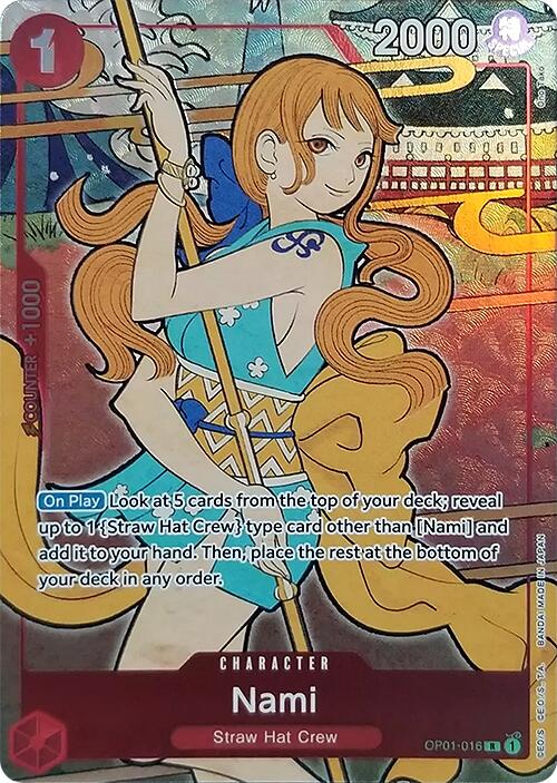 Nami (English Version 1st Anniversary Set) [One Piece Promotion Cards] | A1Comics